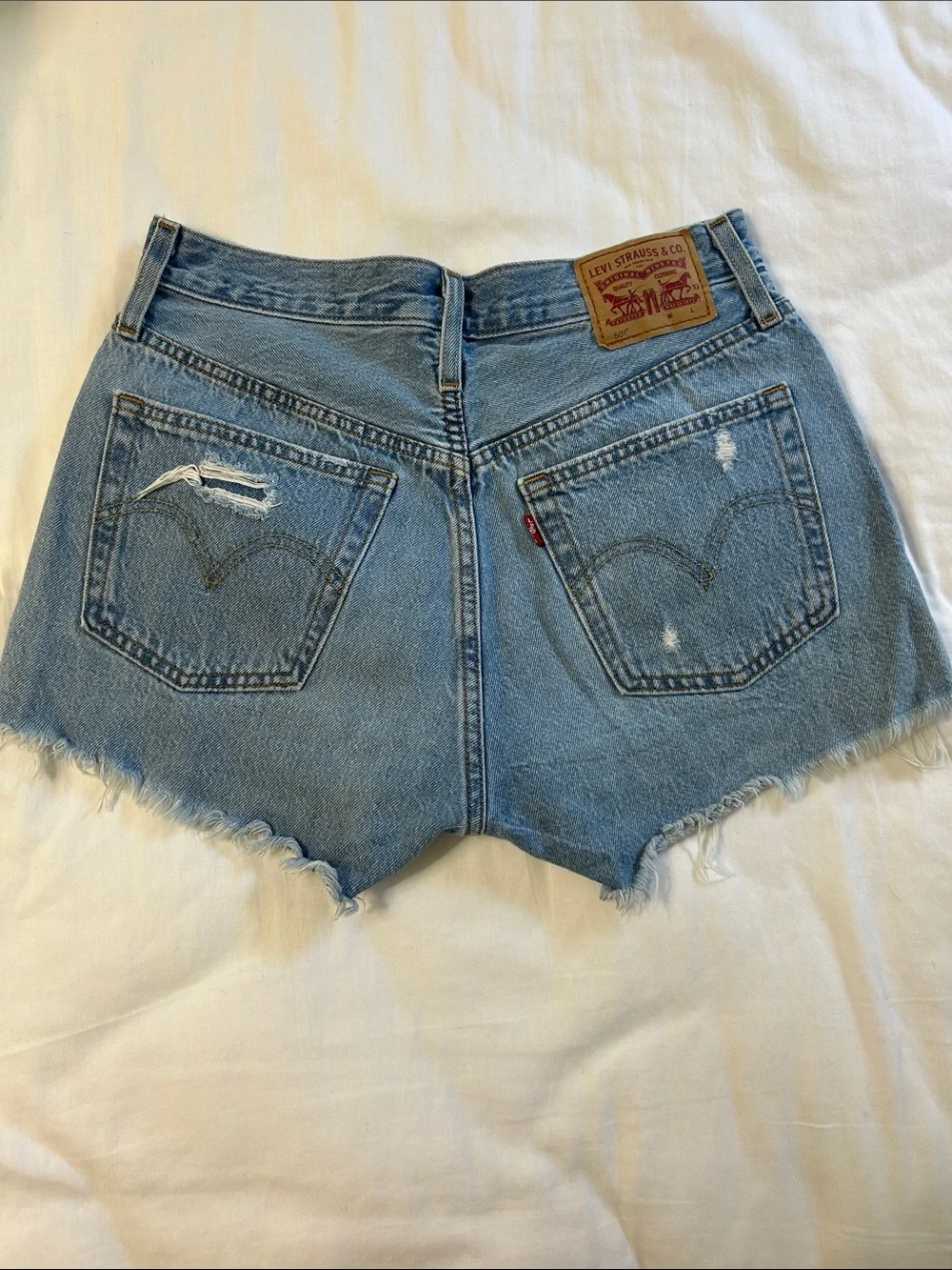 501 Levi Denim Shorts